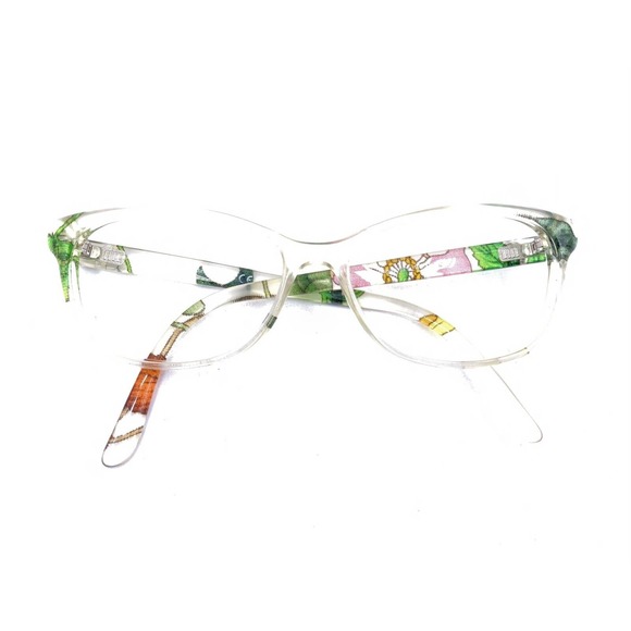 Gucci GG 3699/N ZE5 Clear Floral Eyeglasses Frames 54-15 140 Italy Designer - Picture 12 of 12